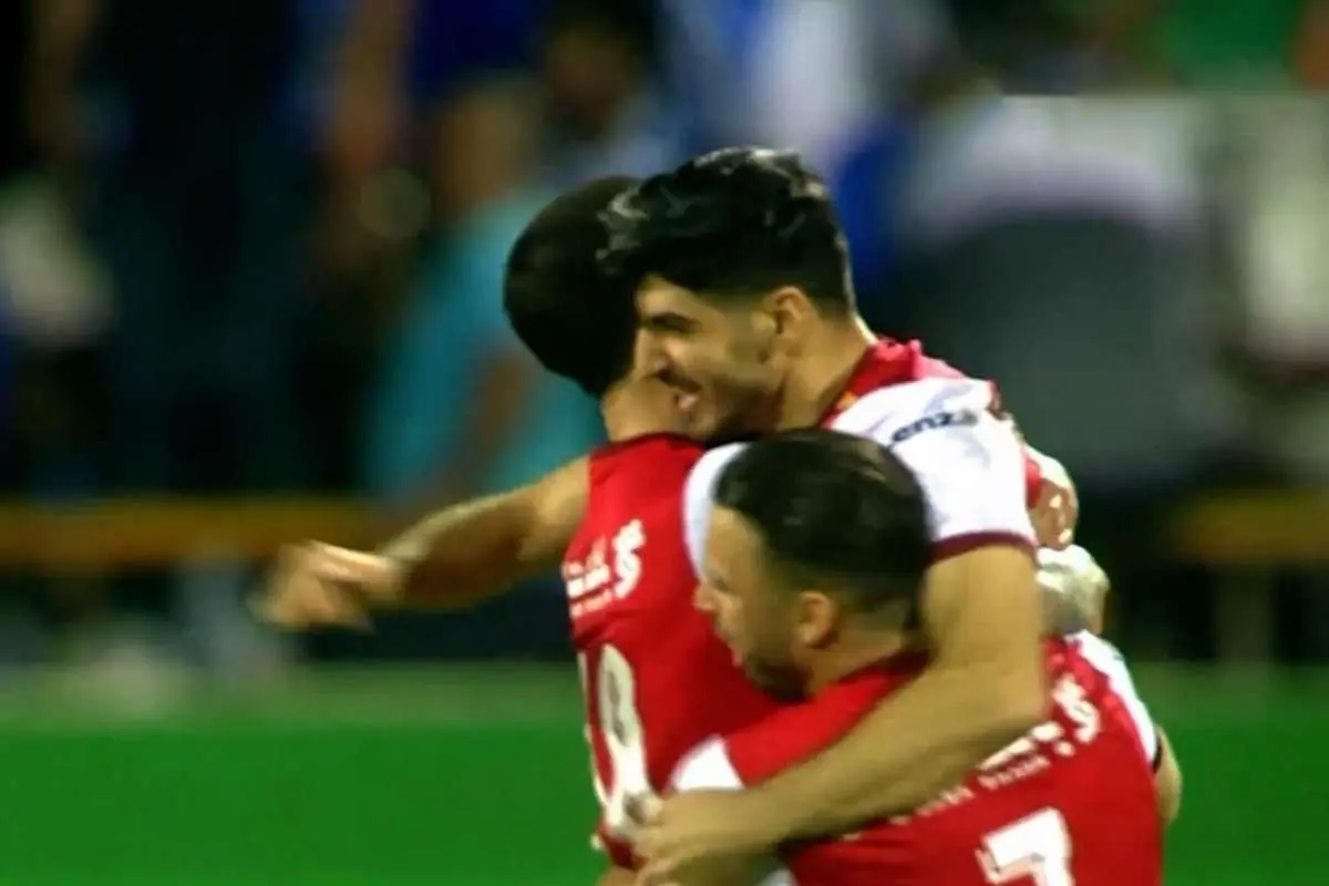 (ویدیو)شوت دیدنی ترابی، گل اول پرسپولیس به استقلال