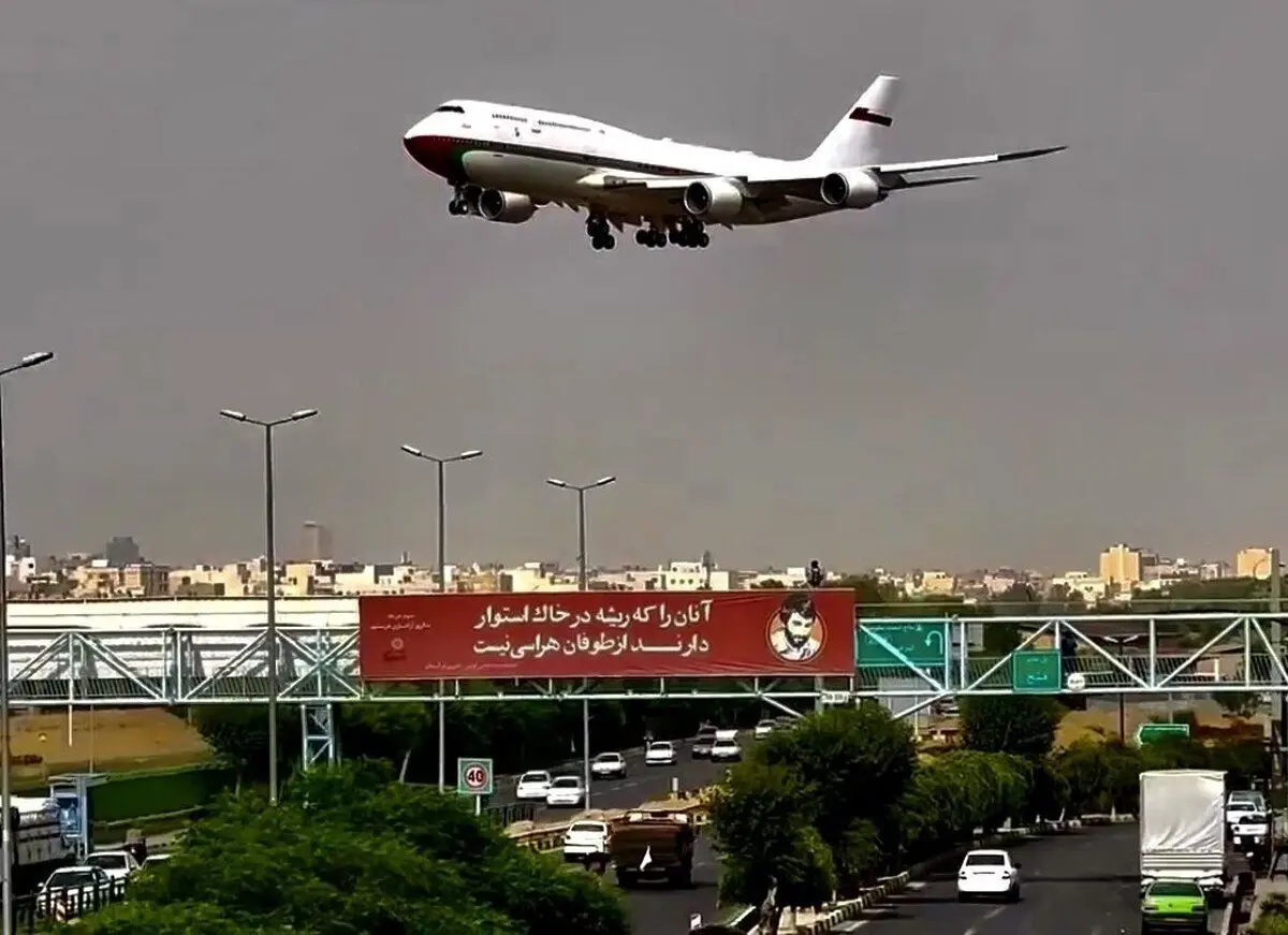 (ویدئو) می‌دانید نام هواپیمای سلطان عمان چیست و چرا؟