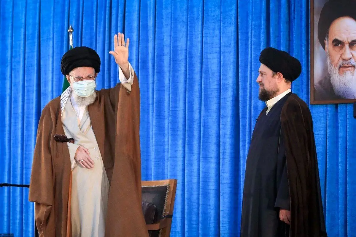 (عکس) حضور حسن روحانی در مراسم سالگرد ارتحال امام خمینی