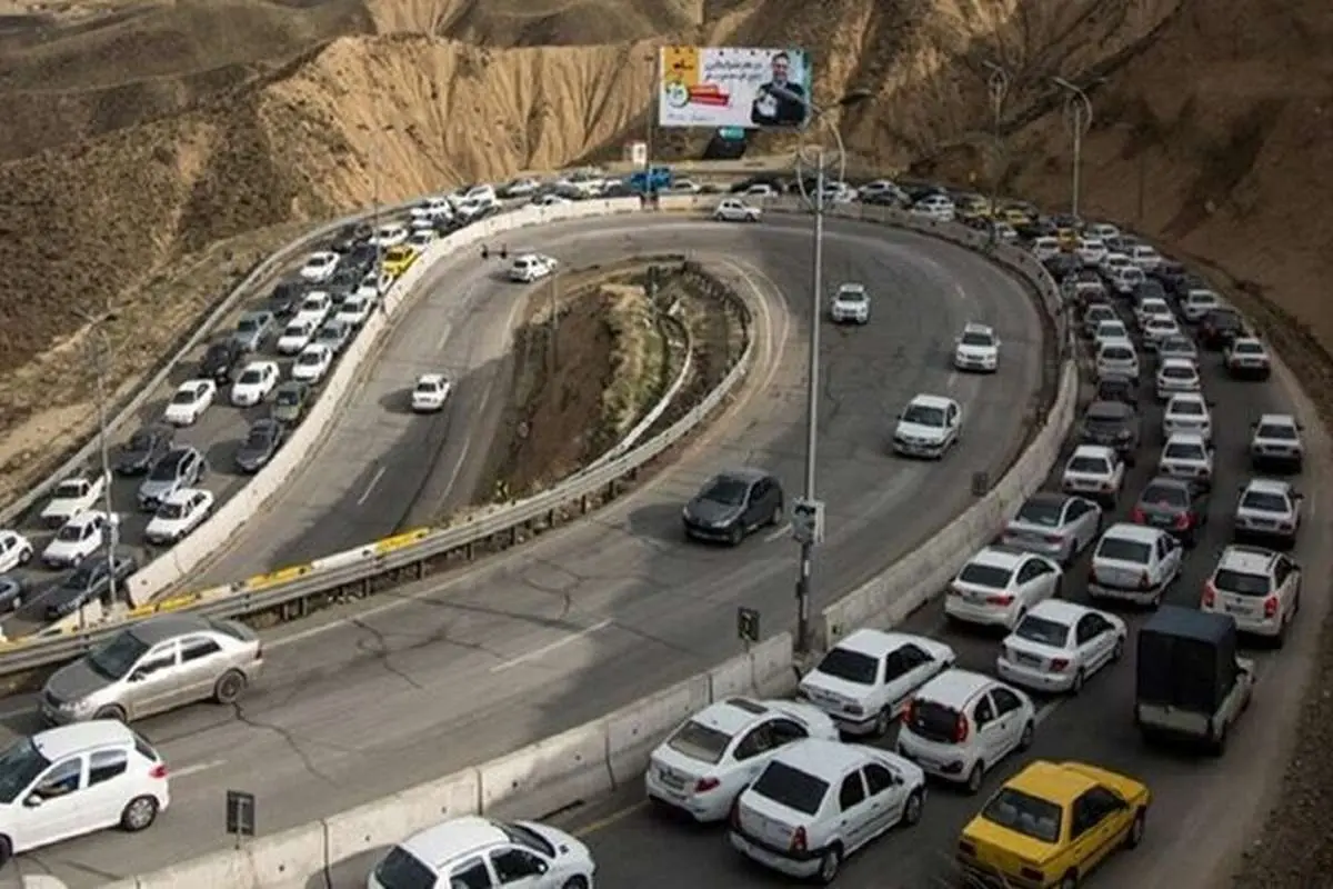 (ویدئو) ترافیک چند کیلومتری جاده چالوس!