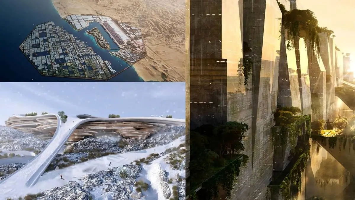 (تصاویر) ۹ شهر جدید در عربستان؛ از نخستین کلان‌شهر عمودی تا بزرگ‌ترین شهر سرگرمی جهان