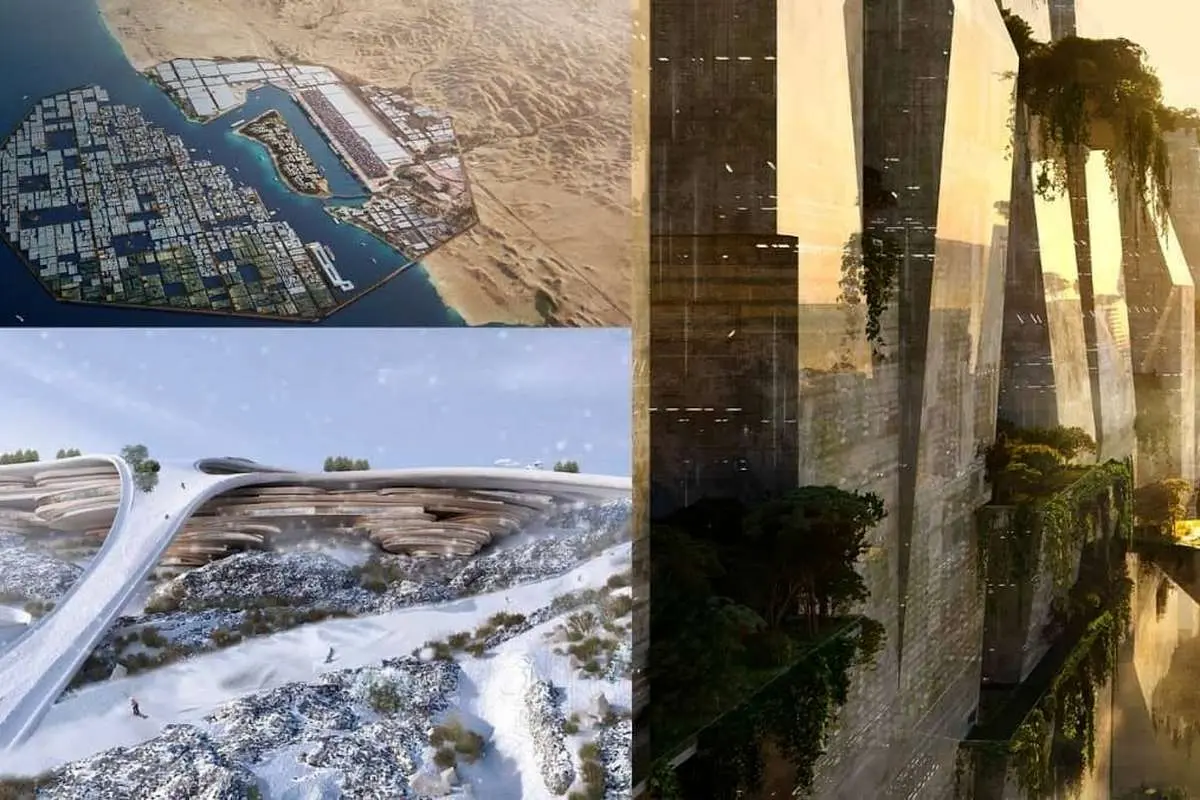 (تصاویر) ۹ شهر جدید در عربستان؛ از نخستین کلان‌شهر عمودی تا بزرگ‌ترین شهر سرگرمی جهان