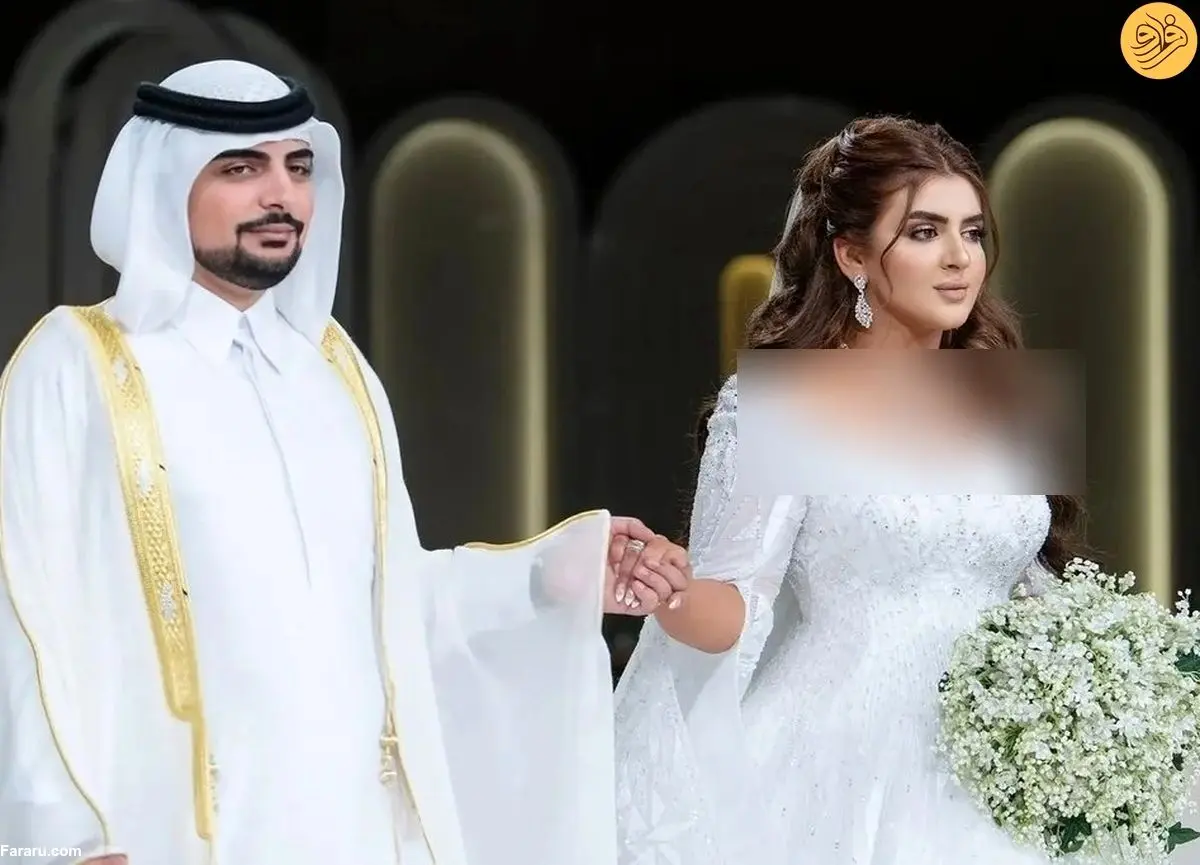 (تصاویر) دختر حاکم دبی در لباس عروس؛ شاهزاده خانم آفتابی شد!