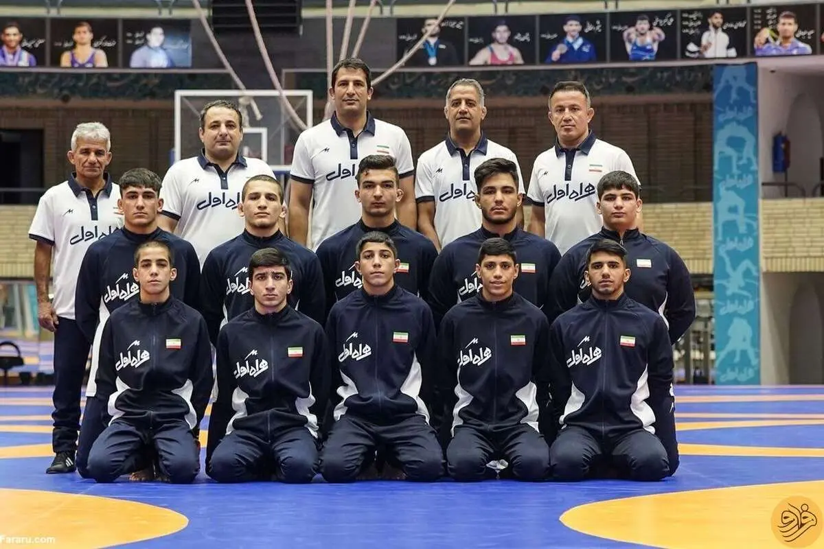 ایران قهرمان کشتی فرنگی نوجوانان آسیا شد