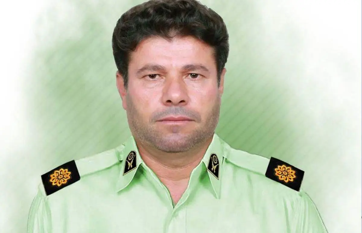 زمان مراسم تشییع شهید محمد قنبری، شهید راه امنیت