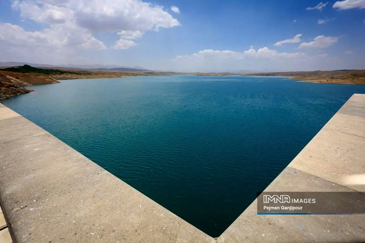 (تصاویر) آخرین وضعیت سد زایندهرود