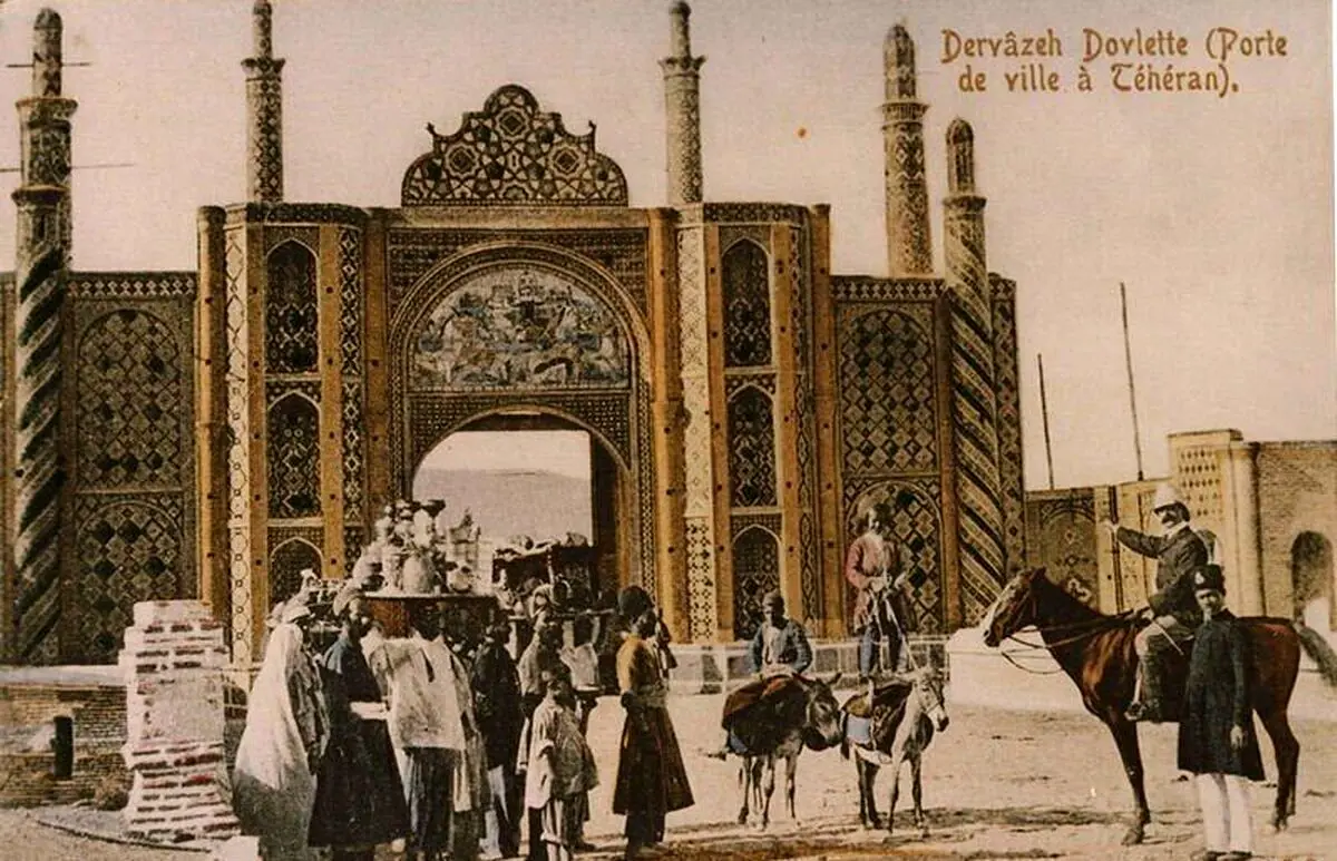 (عکس) دروازه دولت در یک قاب تاریخی