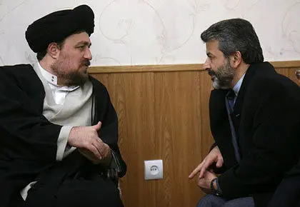 عکس> دیدار سیدحسن خمینی با وزیر علوم