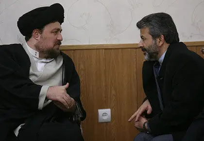 عکس> دیدار سیدحسن خمینی با وزیر علوم