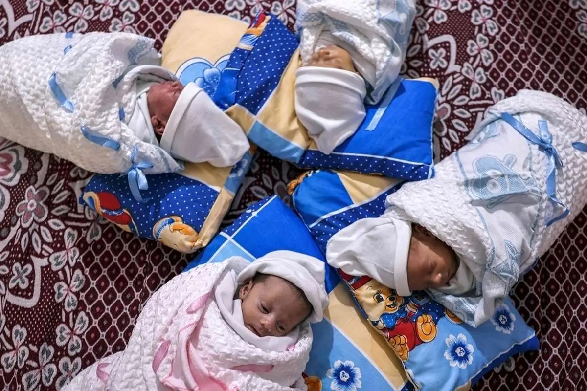 (ویدئو) چهارقلوزایی زن فلسطینی از طریق «اسپرم قاچاق»