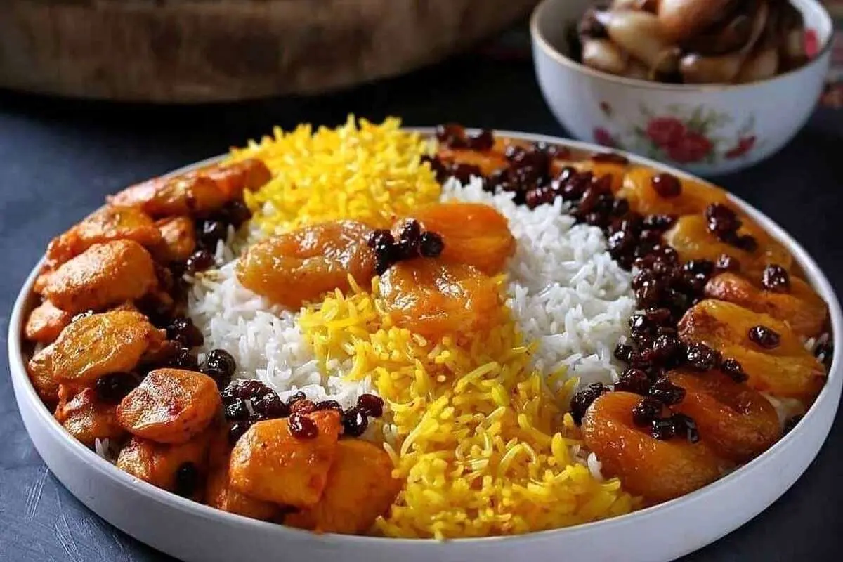طرز تهیه رشته پلو قیسی مجلسی