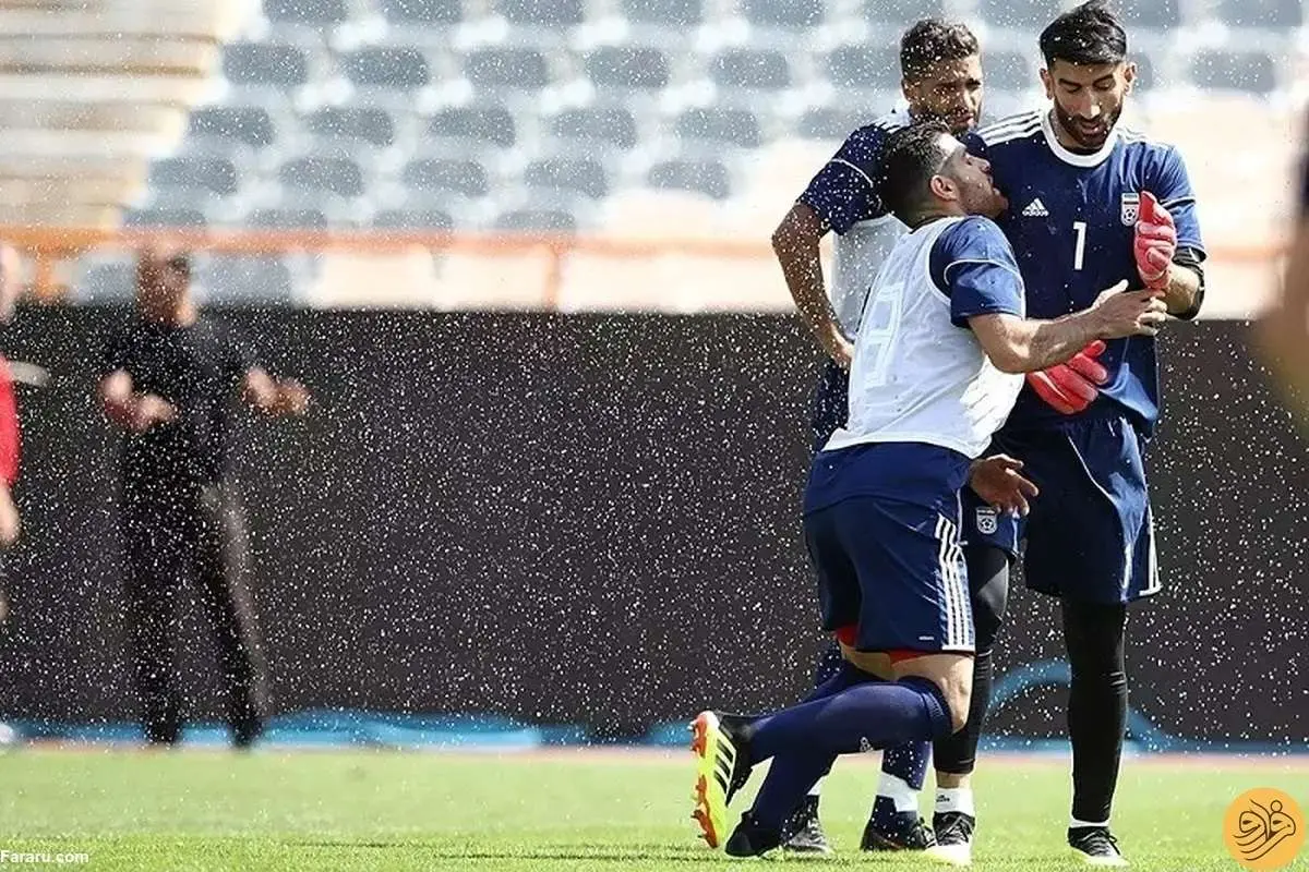 (ویدیو) داستان خنده‌دار چک خوردن علیرضا بیرانوند از یک دختر وسط خیابان