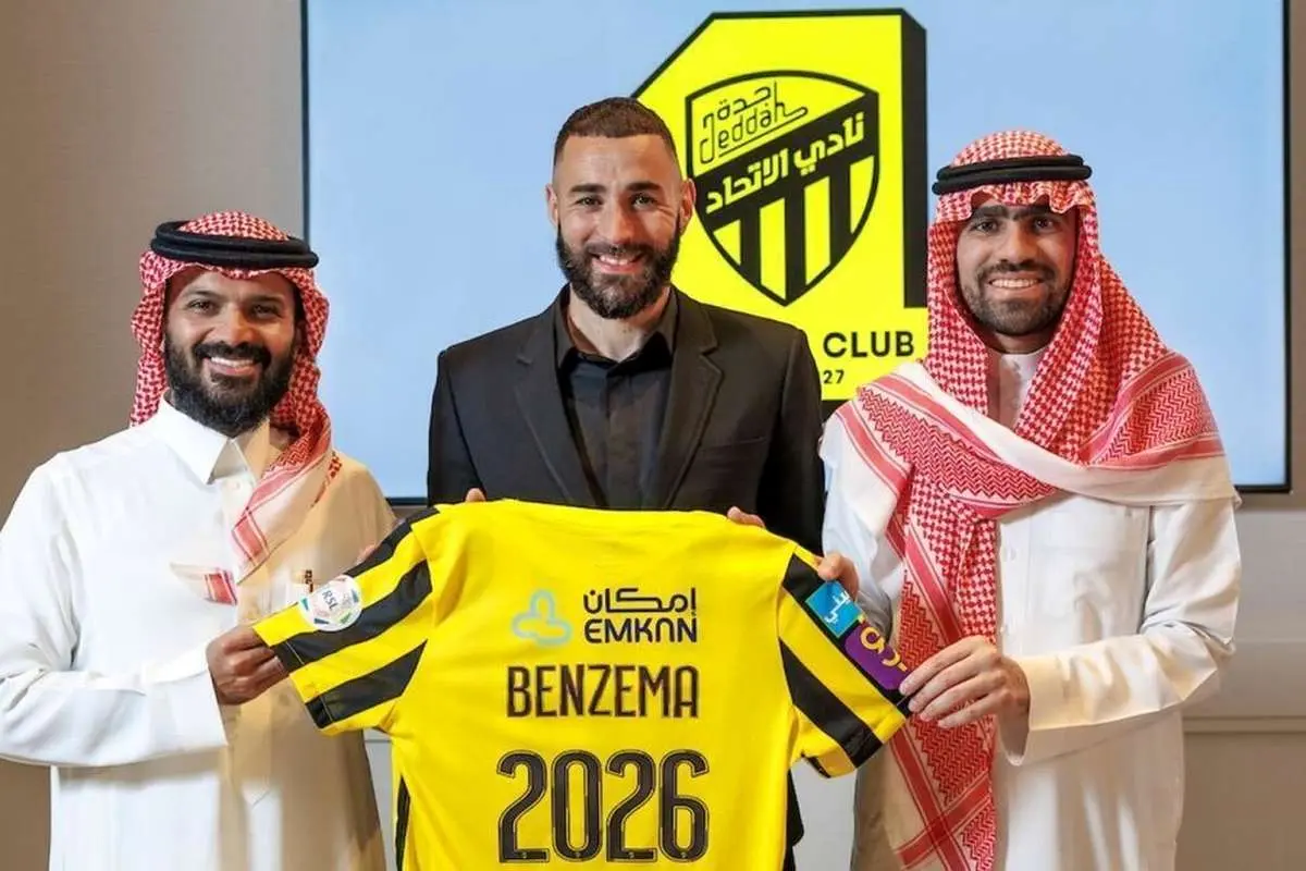 (ویدئو) اولین سخنان بنزما به زبان عربی پس از پیوستن به الاتحاد