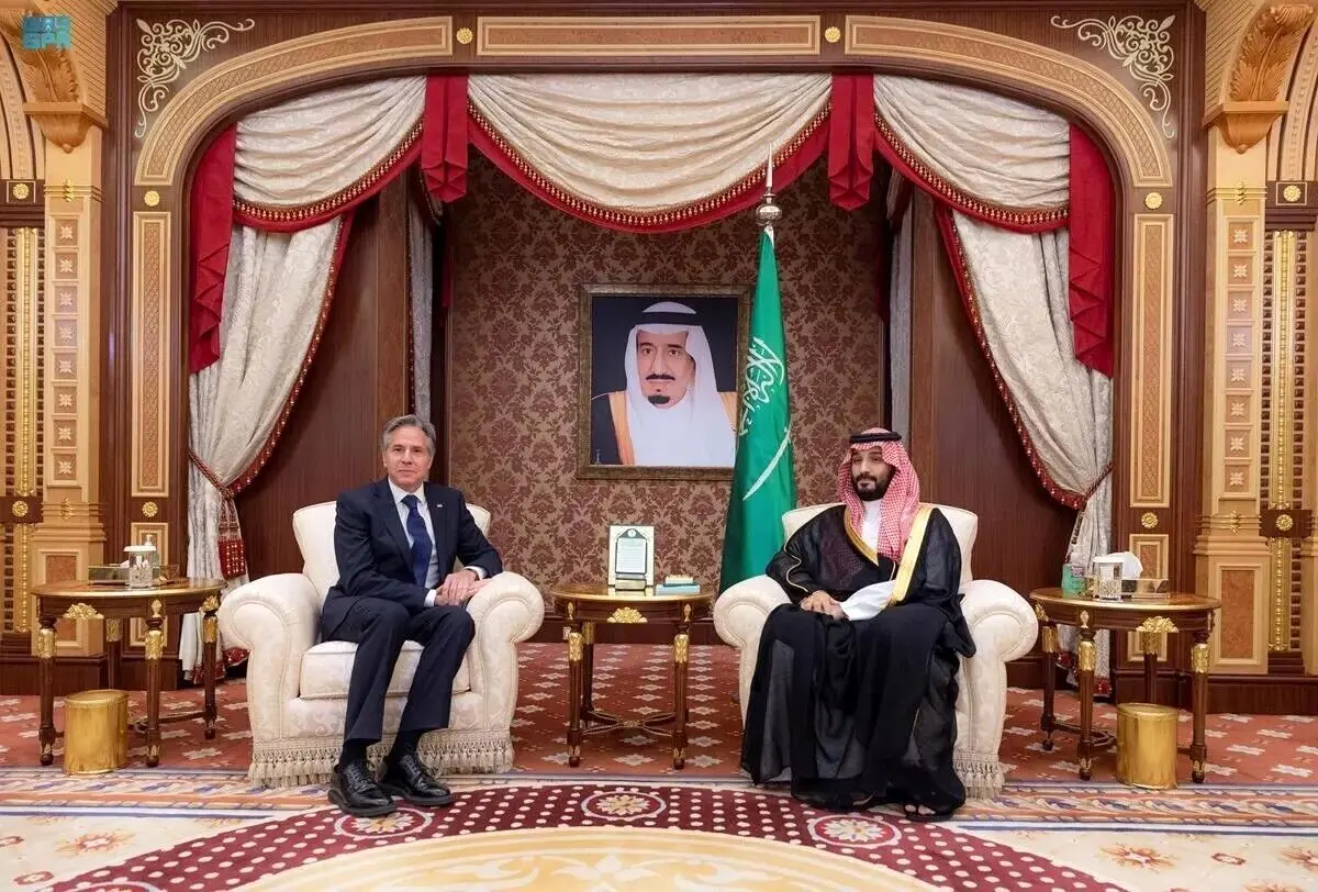 ۱۰۰ دقیقه گفتگوی "صریح" بلینکن با بن‌سلمان