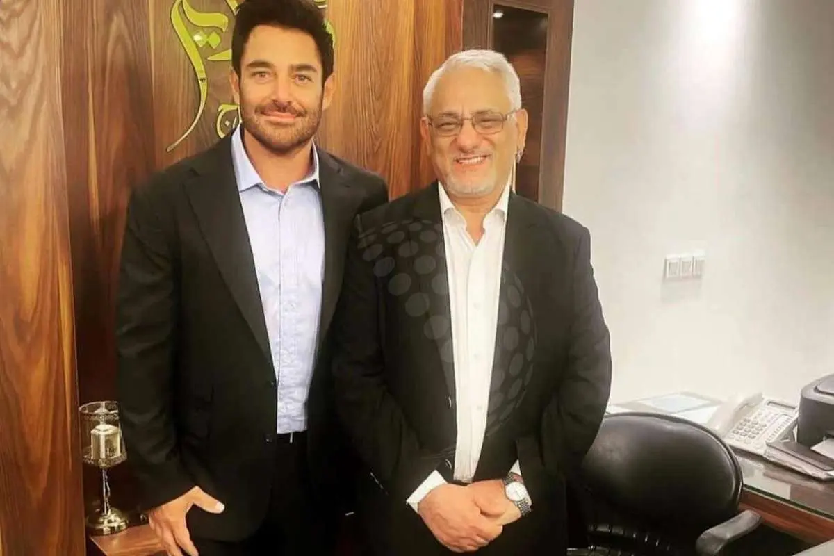عکس محمدرضا گلزار در محضر عقد