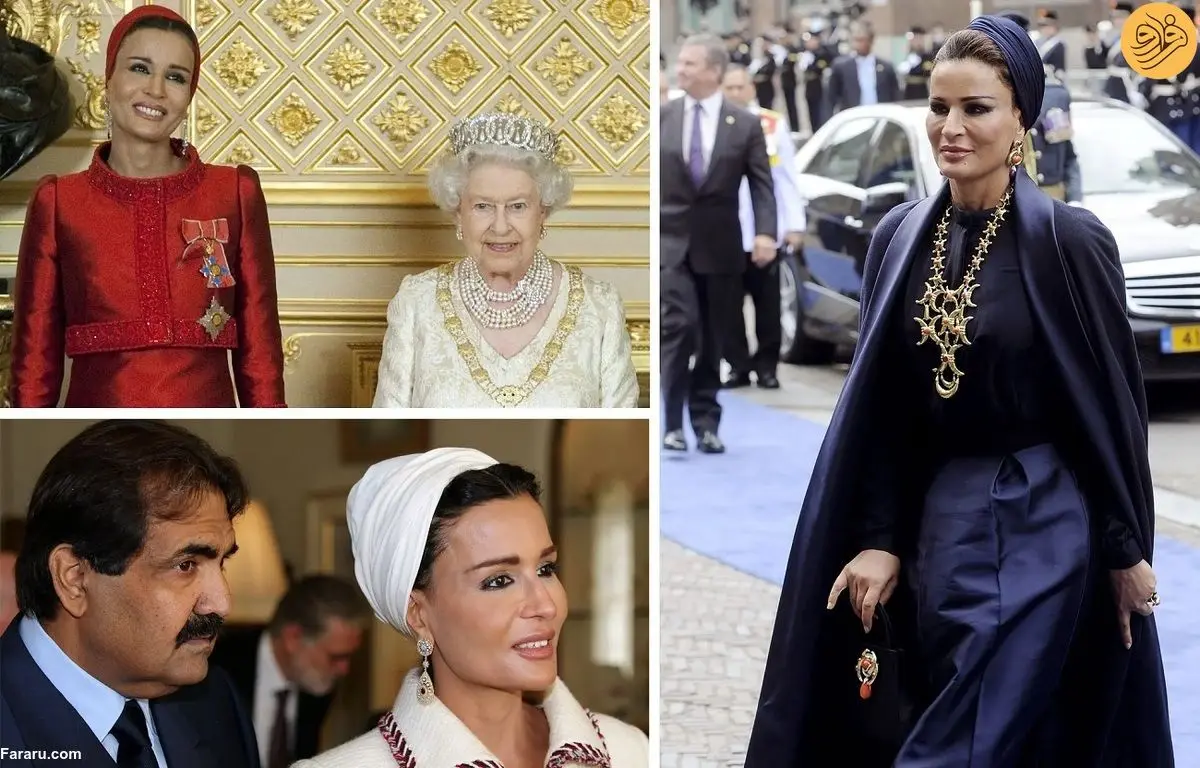 (تصاویر) مادر امیر قطر، زیباترین زن جهان!