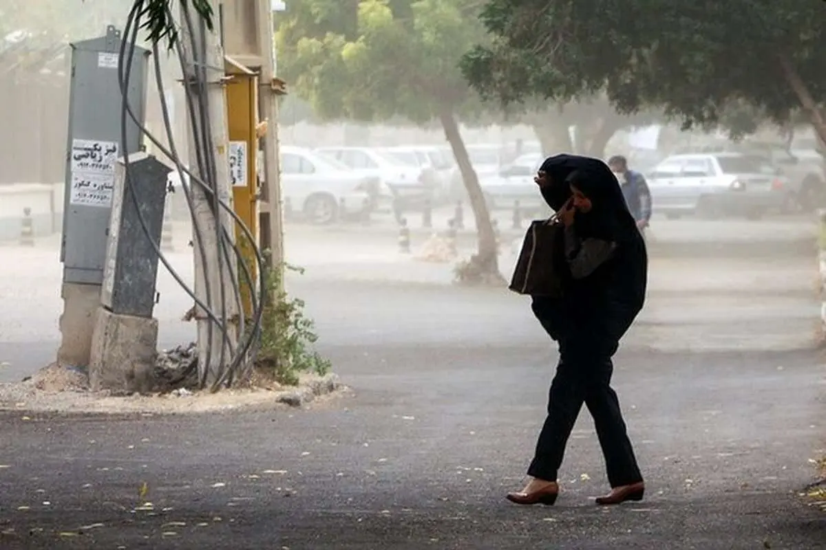 هشدار نارنجی وزش باد شدید، رگبار و رعد و برق در تهران