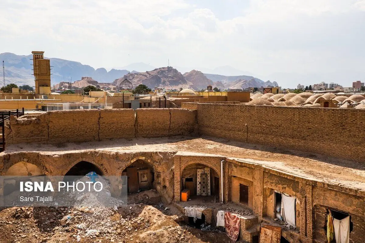 (تصاویر) کاروانسرای جَر در آستانه تخریب کامل