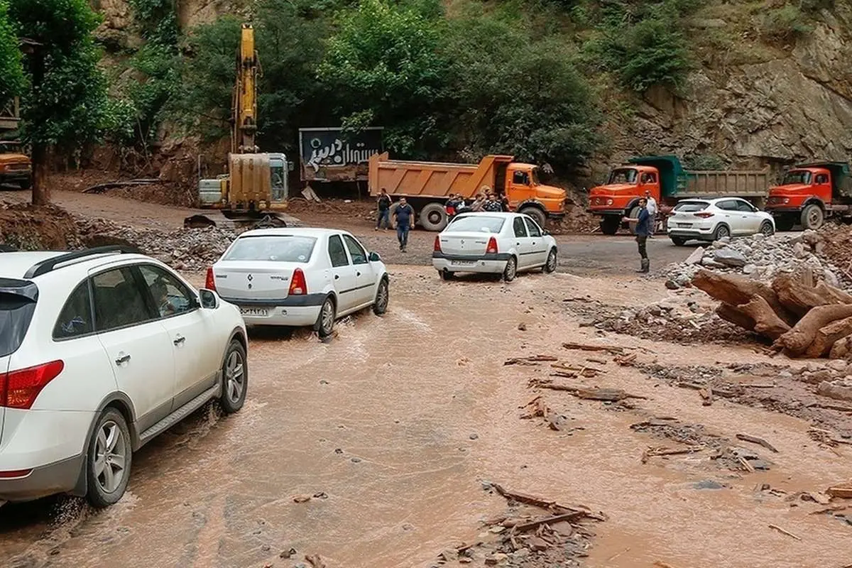 باران سنگ در جاده شمال مهار می‌شود؟ / ۲۰۶ خطر جاده چالوس