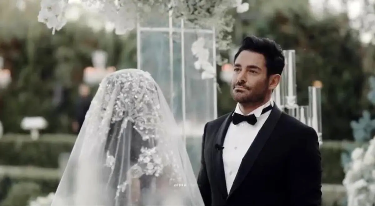 (ویدئو) انتشار عکس عروسی گلزار در تلویزیون