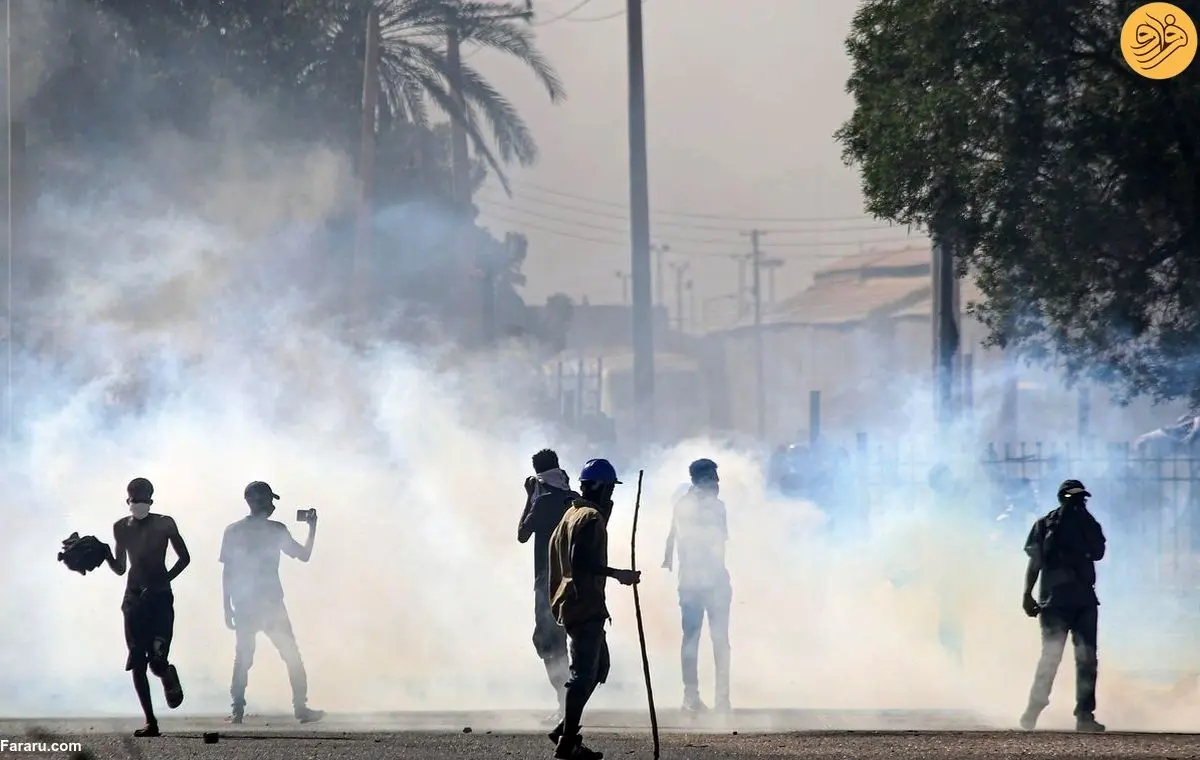 (ویدئو) مسابقه فوتبال وسط جنگ داخلی سودان