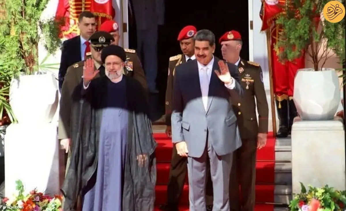 (ویدئو) خداحافظی رئیسی با مادورو:  قدم شما روی چشم!