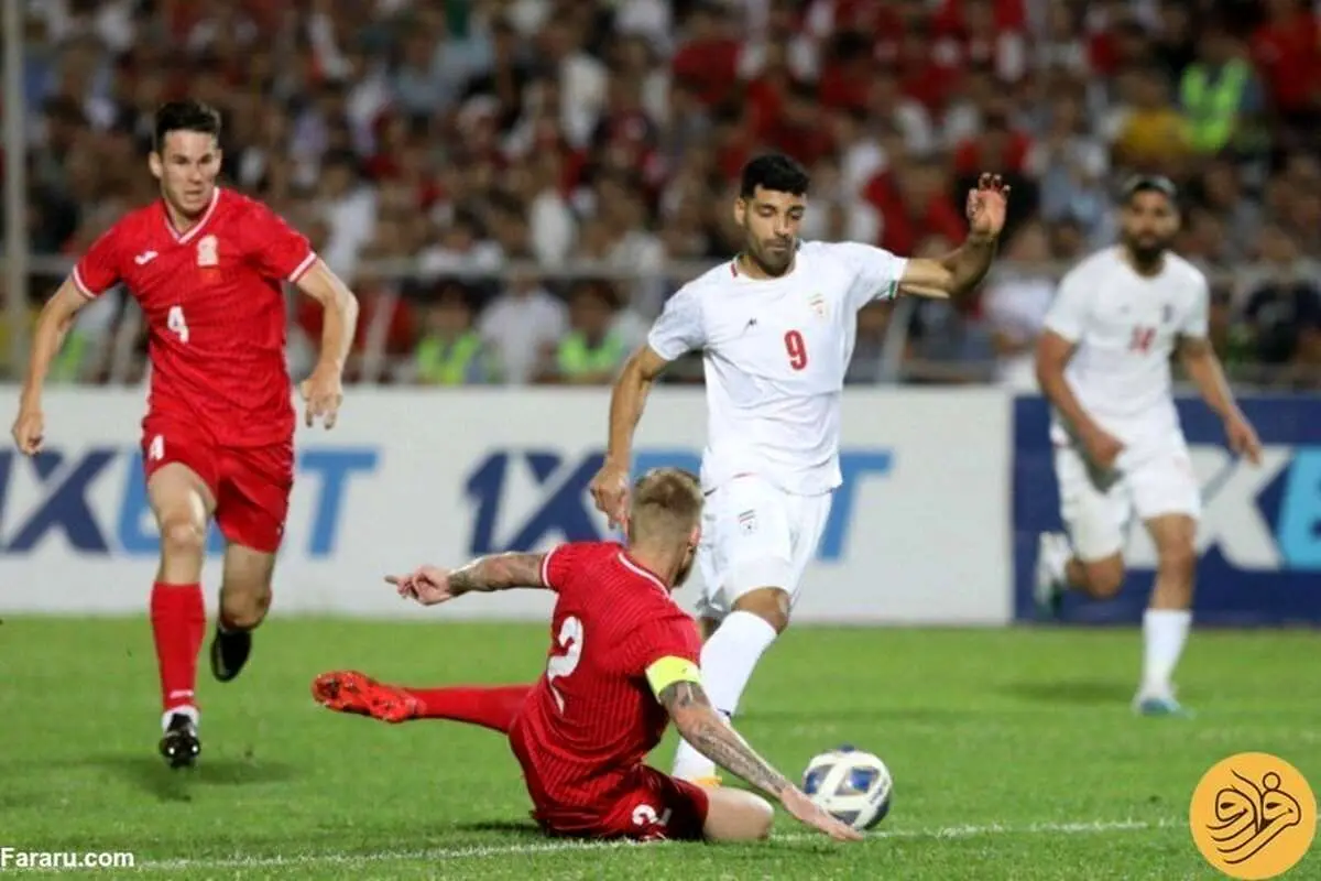 (ویدیو) گل اول قرقیزستان به ایران توسط مورزائف