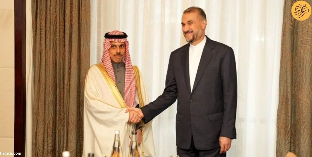 (ویدئو) اولین تصاویر از لحظه ورود فیصل بن فرحان به تهران
