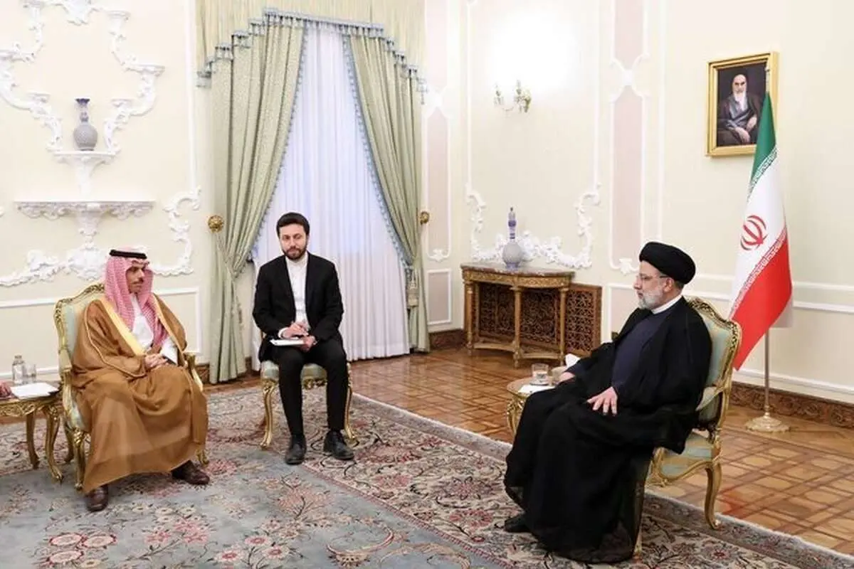 رئیسی به وزیر خارجه عربستان چه گفت؟/ دستور پادشاه عربستان برای توسعه روابط با ایران