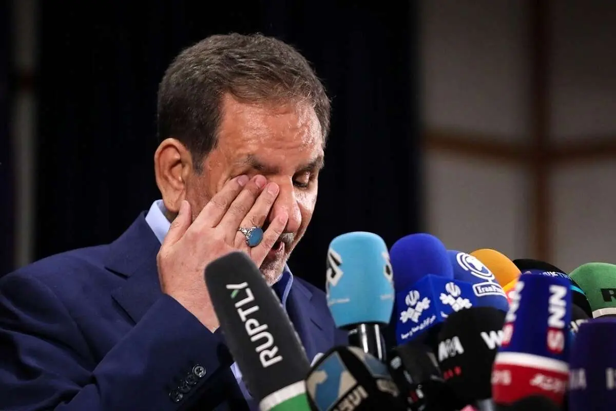 اسحاق جهانگیری عزادار شد