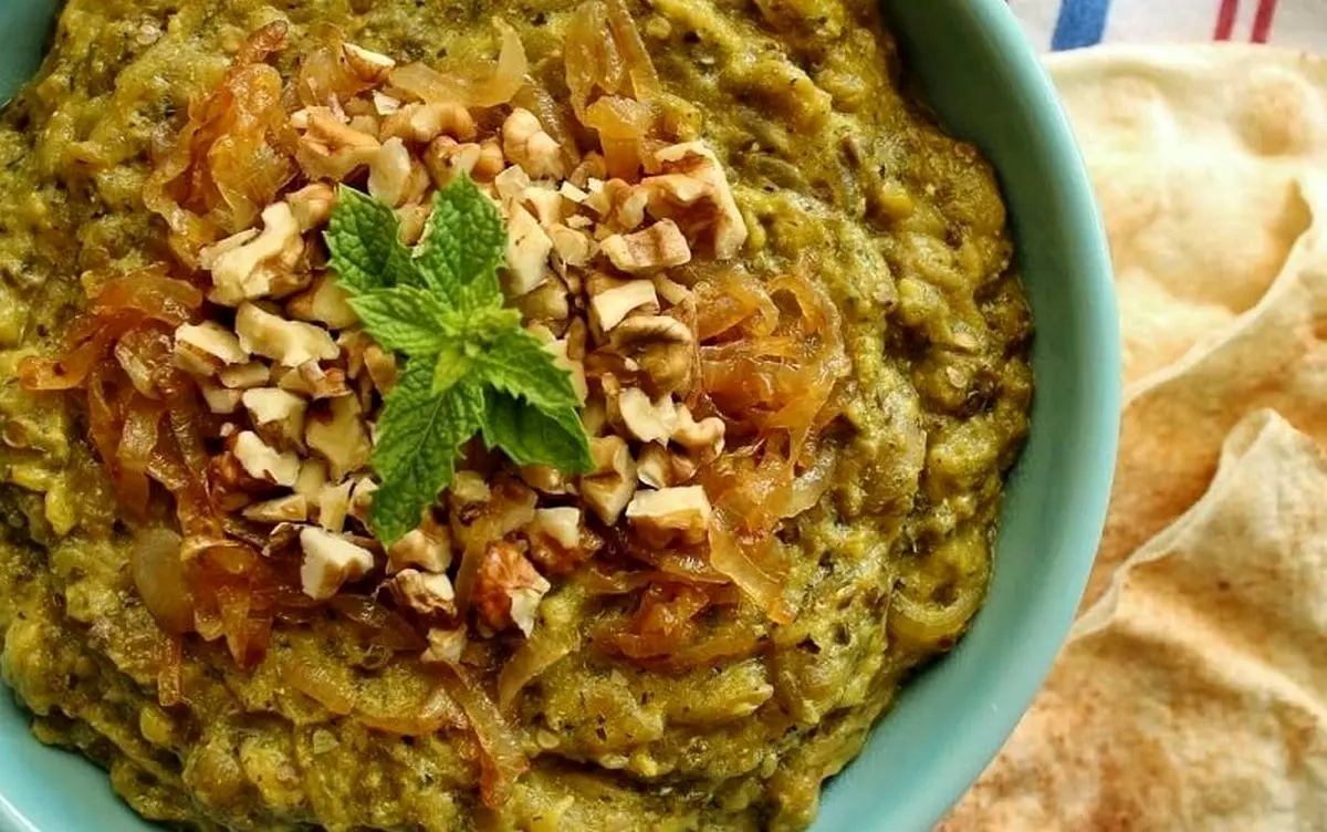 کشک و بادمجان خوشمزه به روش رستورانی
