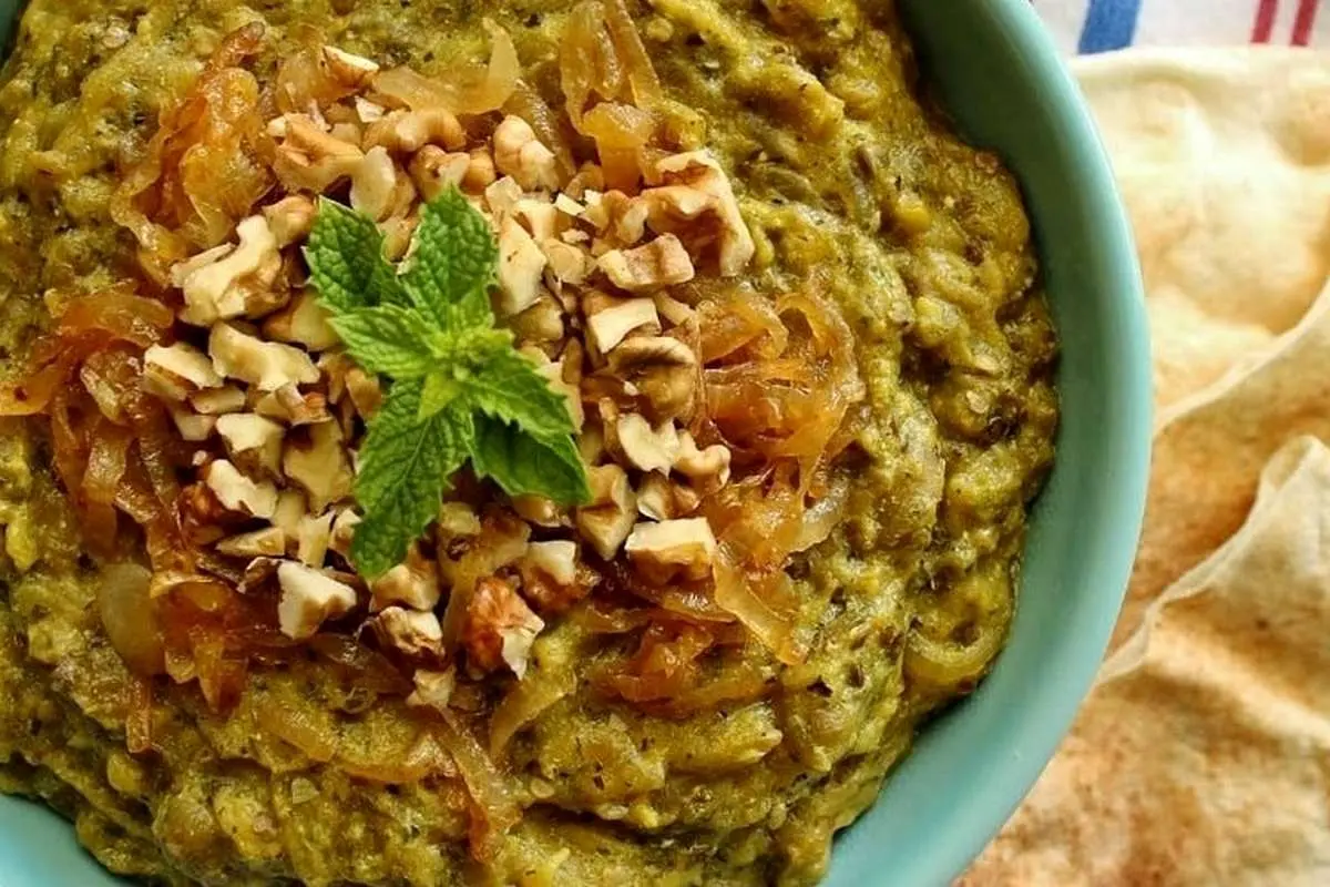 کشک و بادمجان خوشمزه به روش رستورانی