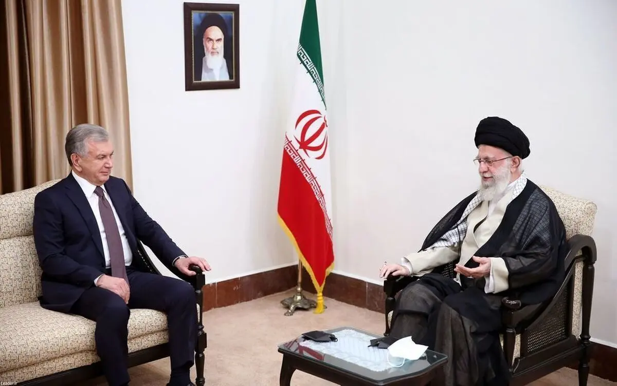 رهبر انقلاب: ایران به راحتی می‌تواند ازبکستان را به آب‌های آزاد متصل کند