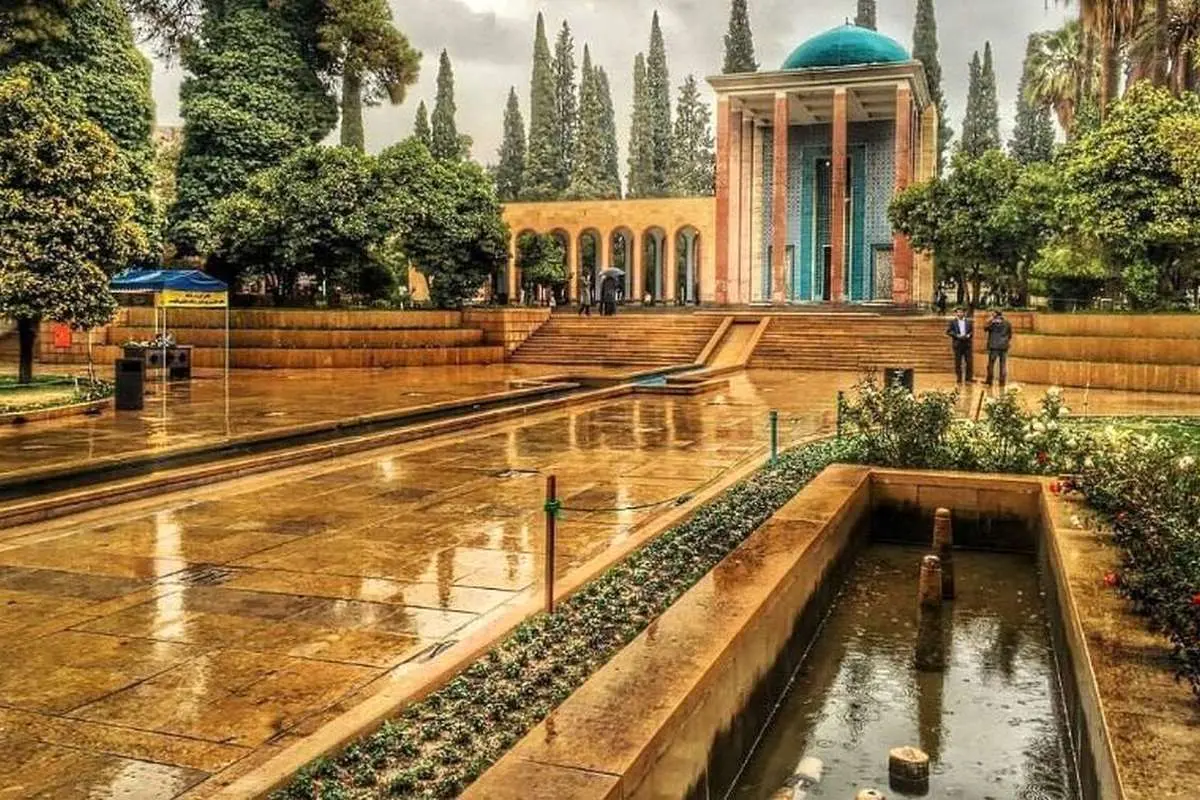 عکسهای کمتر دیده شده از آرامگاه سعدی؛ یک قرن قبل