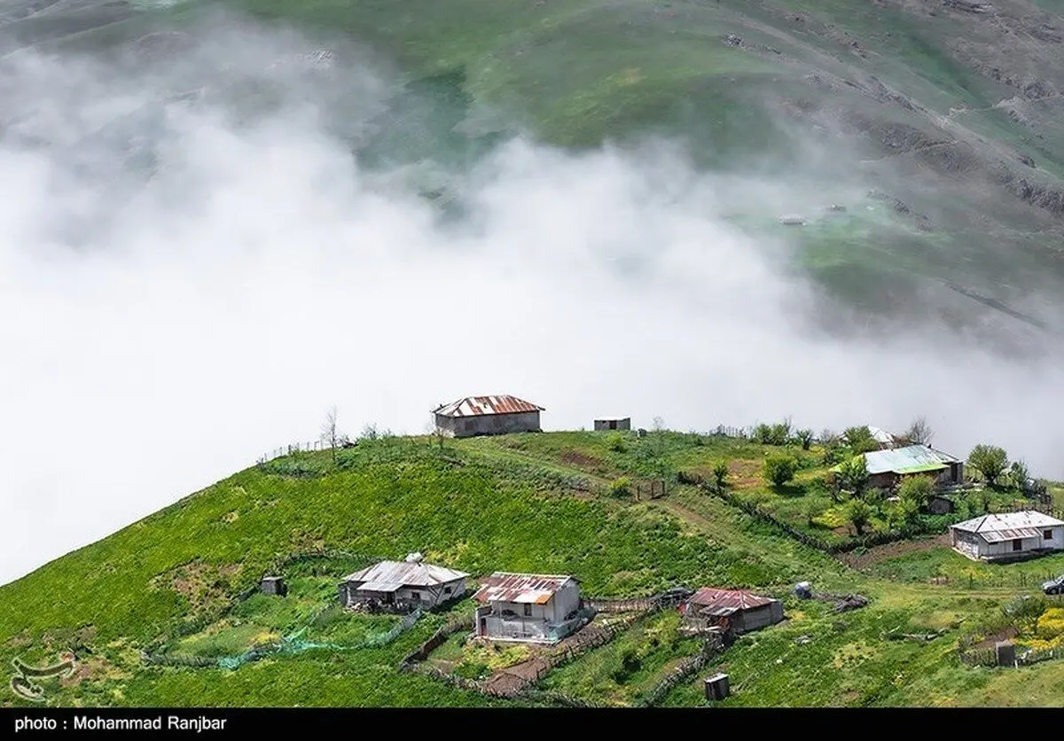 (تصاویر) طبیعت زیبای جاده اسالم به خلخال