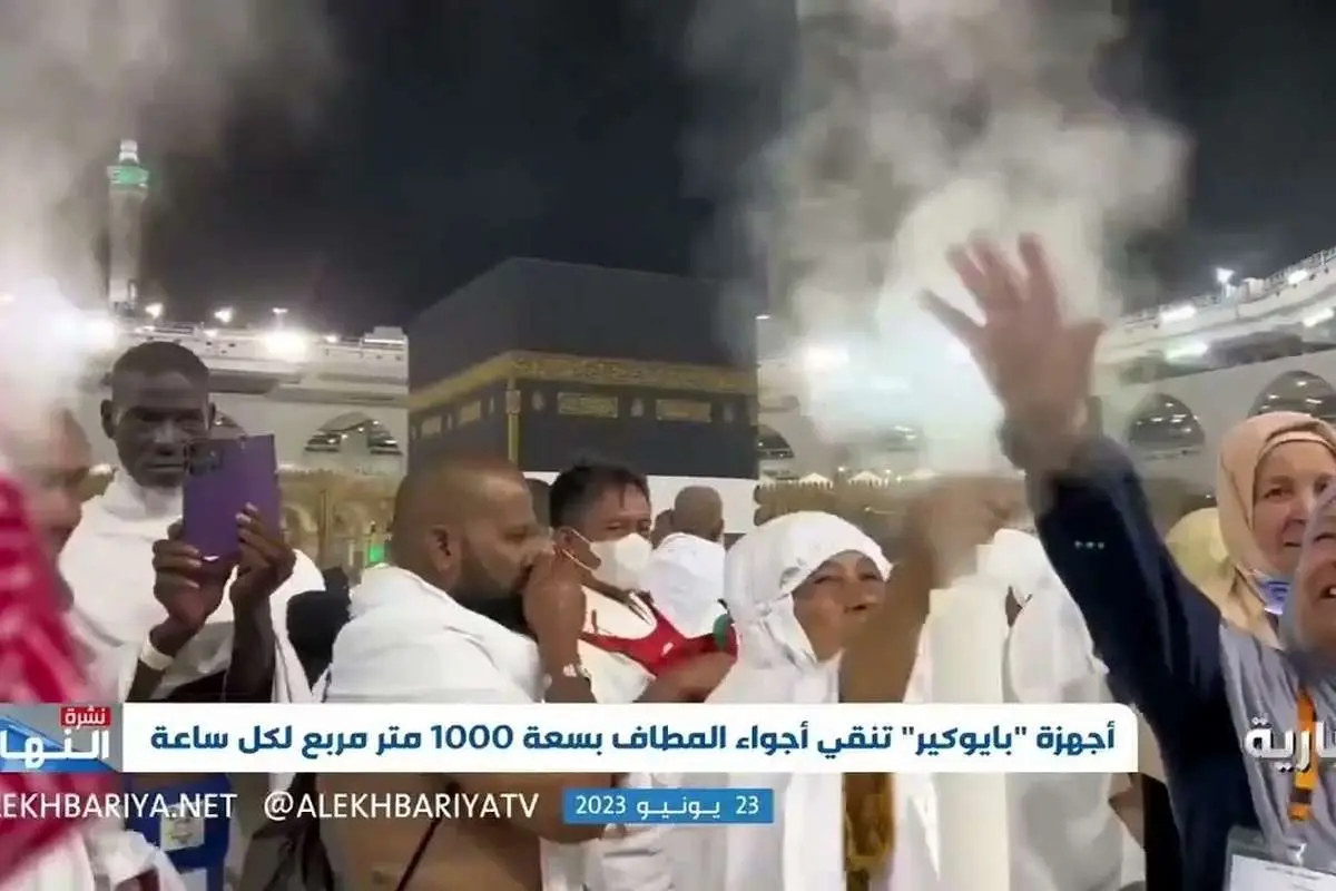 (ویدئو) دستگاههای تصفیه هوا در خانه خدا