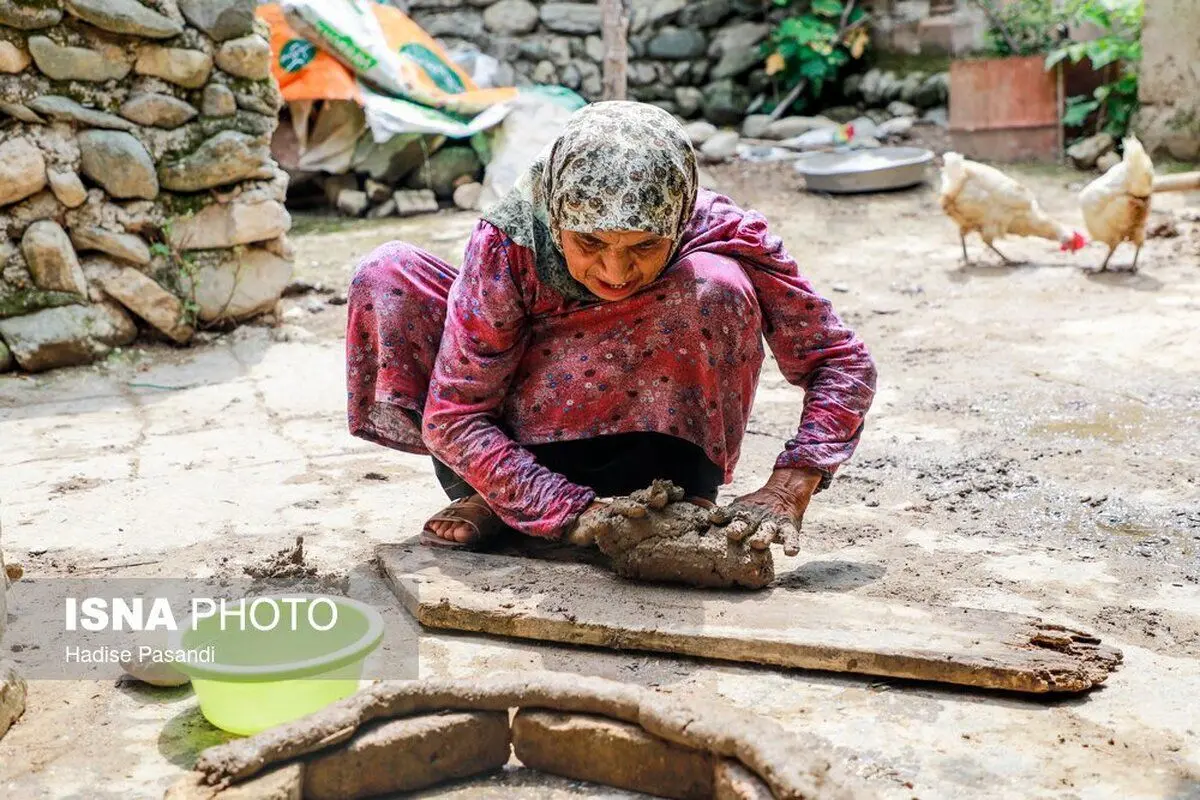 (تصاویر) تندیر گلی (تنور گلی)