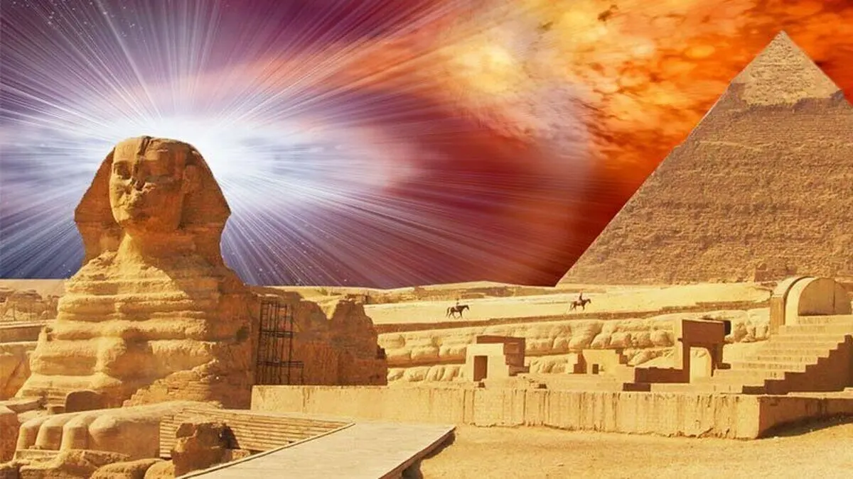 (ویدیو) تصاویر عجیب هوش مصنوعی از سازنده اهرام مصر