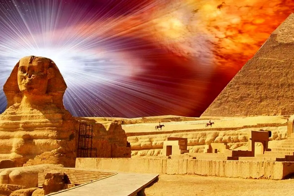 (ویدیو) تصاویر عجیب هوش مصنوعی از سازنده اهرام مصر