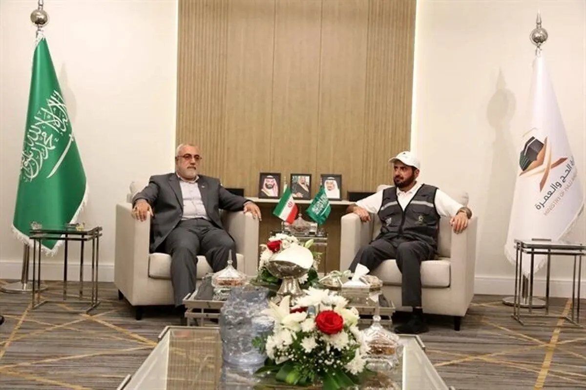 دیدار رییس سازمان حج ایران  با وزیر حج عربستان