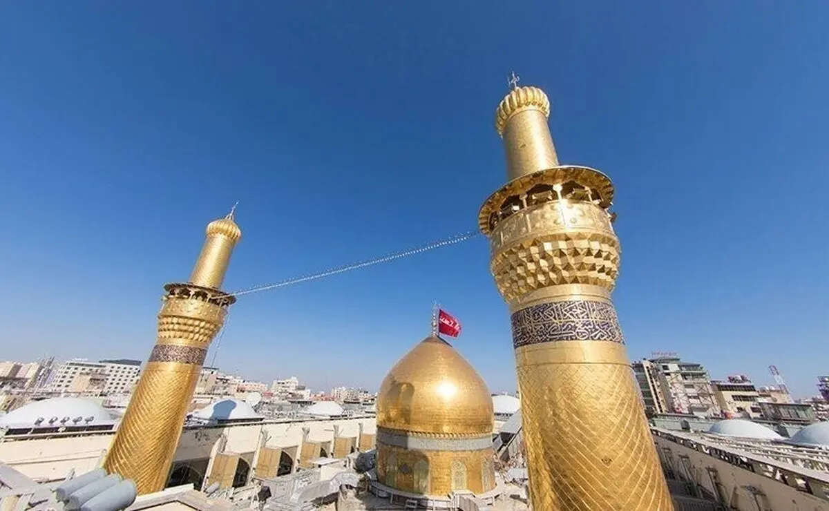 (ویدئو) آتش‌سوزی در نزدیکی حرم امام حسین (ع)