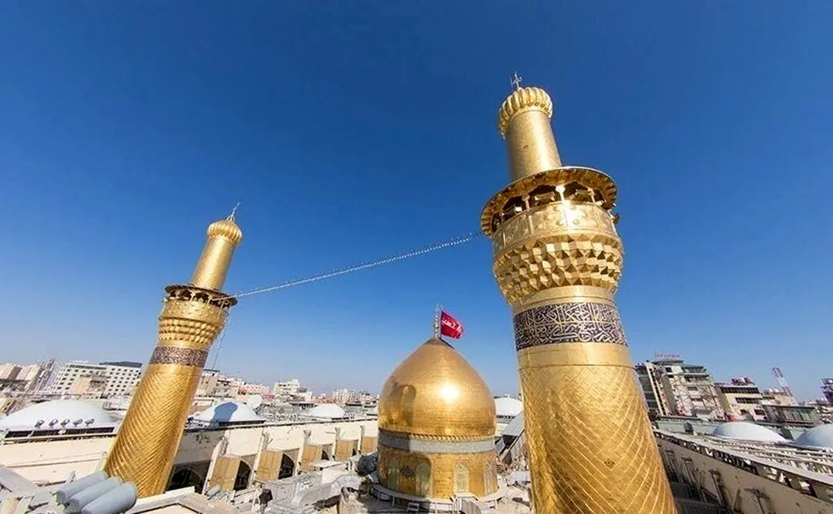 (ویدئو) آتش‌سوزی در نزدیکی حرم امام حسین (ع)