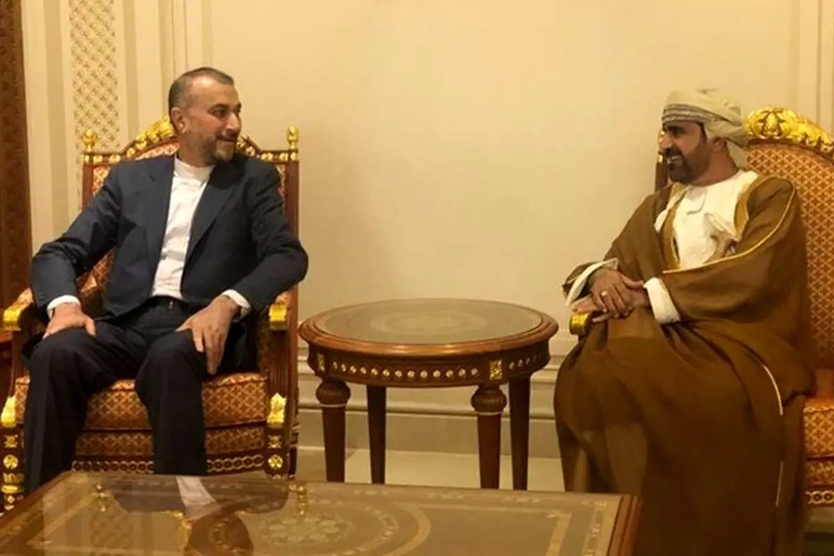امیرعبداللهیان وارد مسقط شد