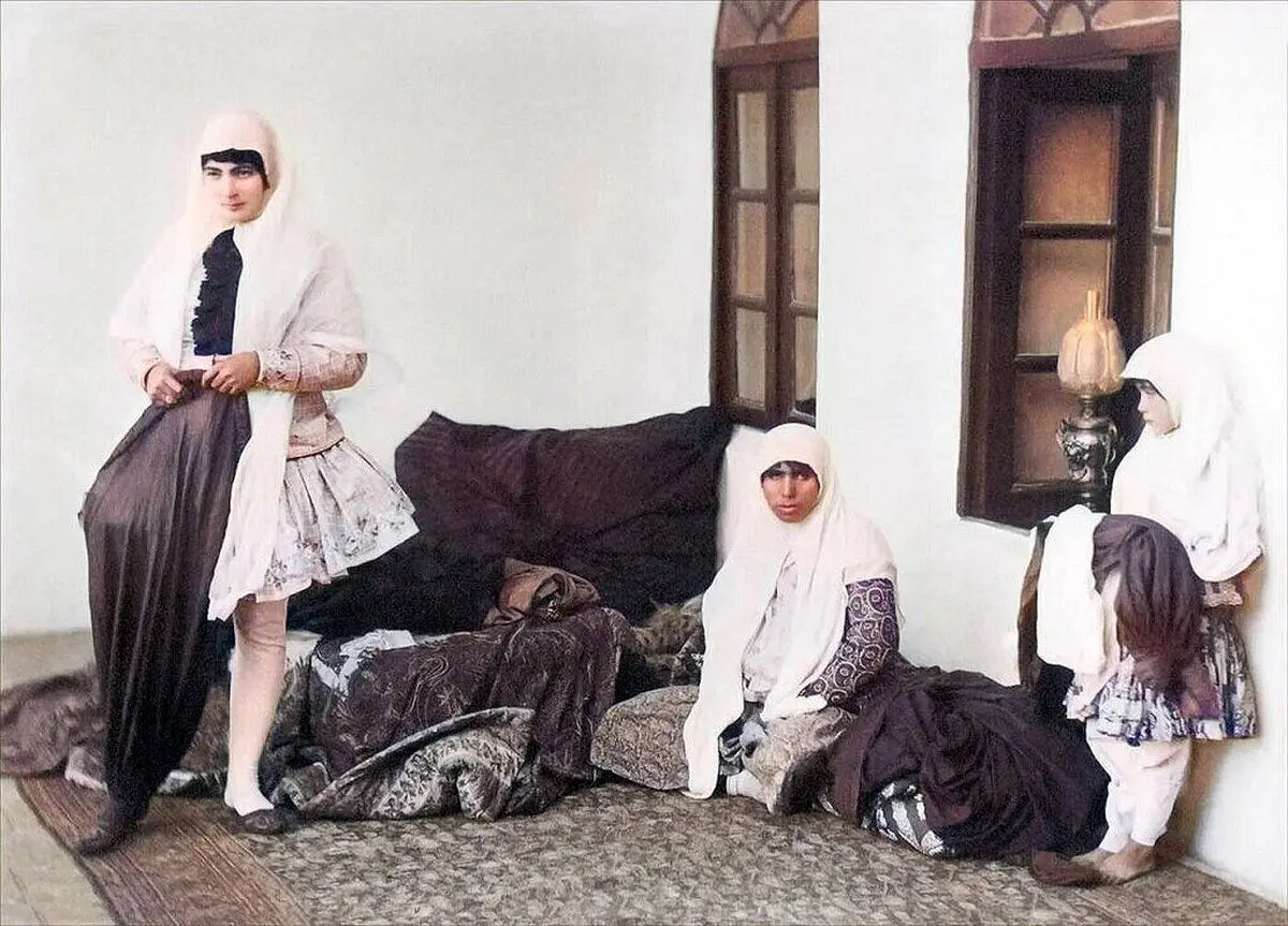 عکس قباله ازدواج در زمان قاجار/ آداب عجیب خواستگاری