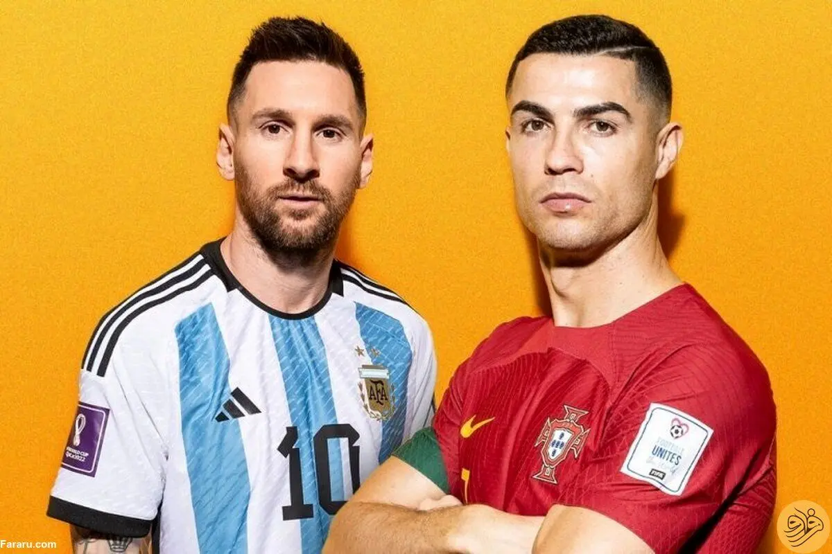 (عکس) هوش مصنوعی رونالدو و مسی را پیر کرد