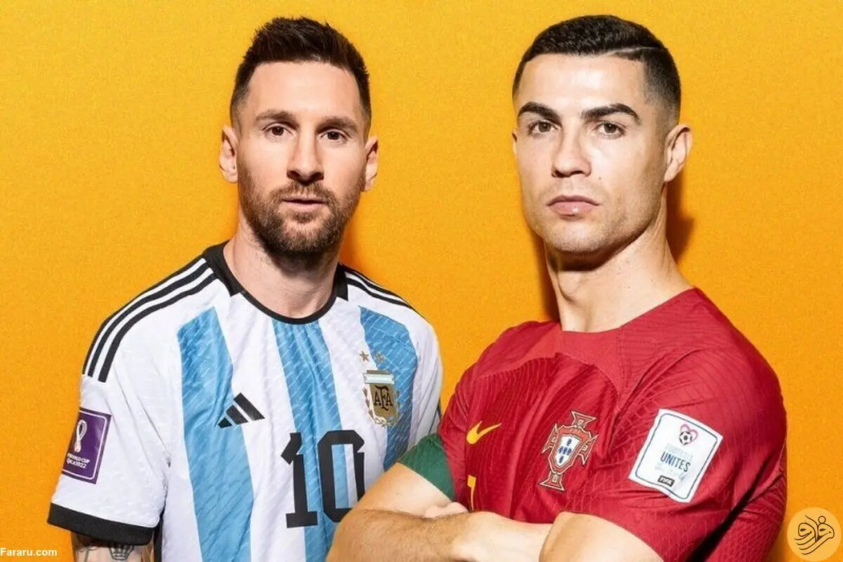 (عکس) هوش مصنوعی رونالدو و مسی را پیر کرد