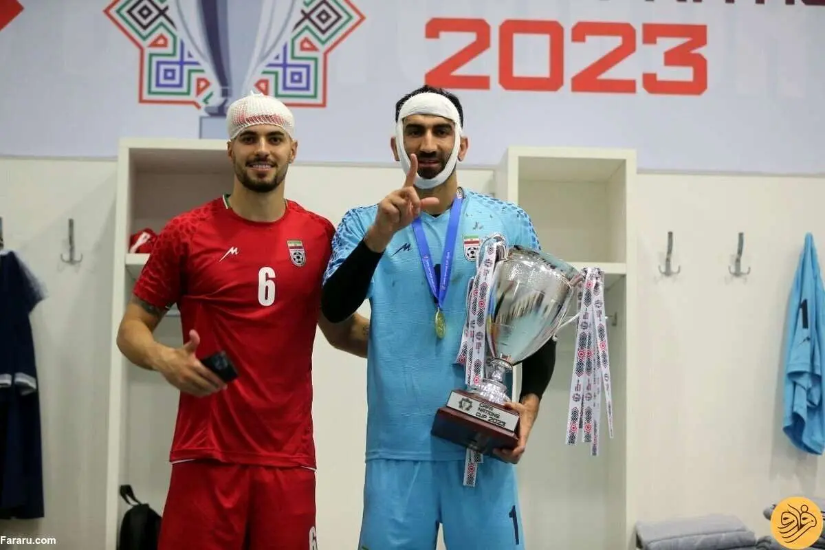 (عکس) چهره عجیب علیرضا بیرانوند در فرودگاه