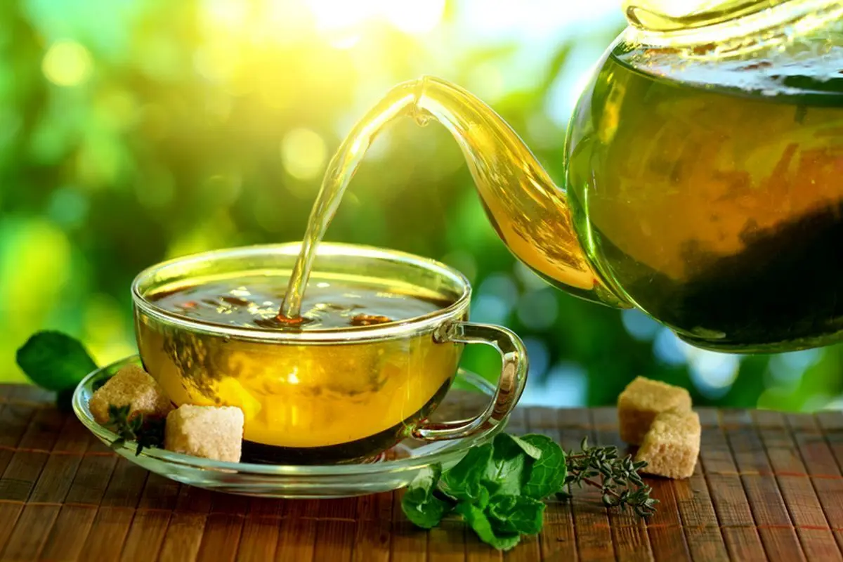 تسکین آفتاب سوختگی با چای سبز