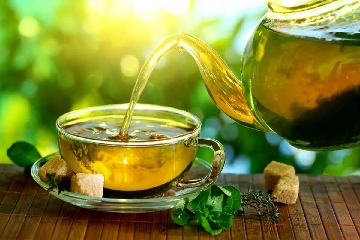 تسکین آفتاب سوختگی با چای سبز