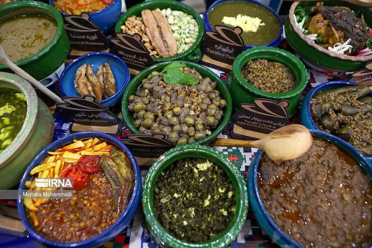 (تصاویر) دومین سالانه شهر خلاق خوراک «رشت»